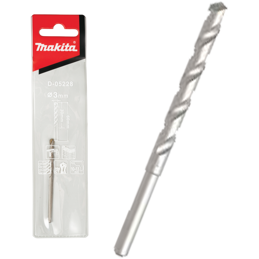 Makita TCT Masonry Drill Bit Straight Shank | Makita by KHM Megatools Corp. Makita TCT Masonry Drill Bit Straight Shank | Makita by KHM Megatools Corp.